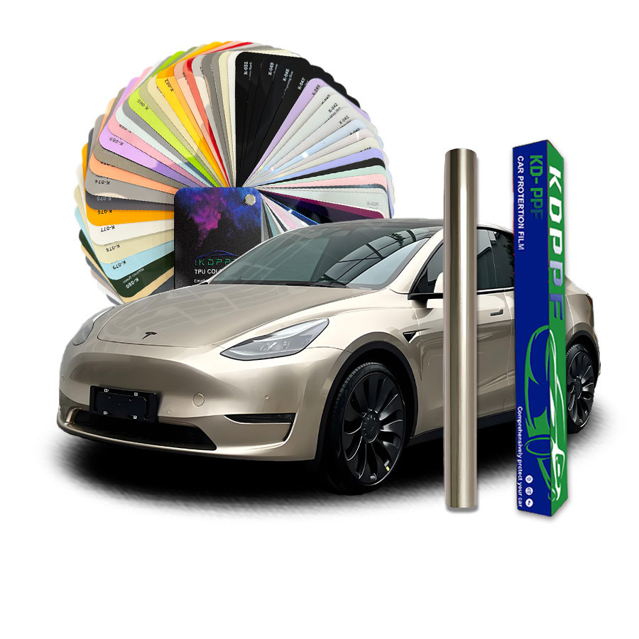 DIY Application Color Paint Protection Film 60inch x53ft High Scratch ...
