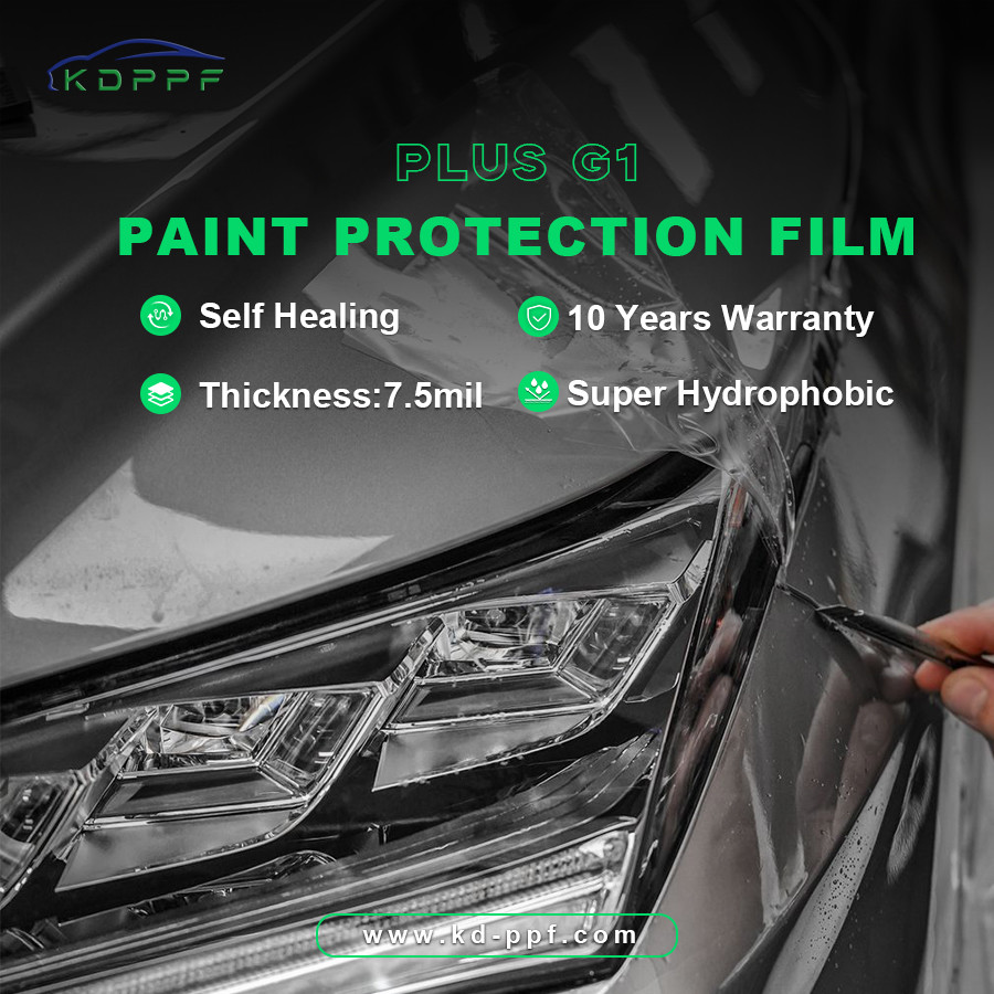 High Quality PPF Gloss Paint Protection Film 7.5mil Self Healing Clear ...