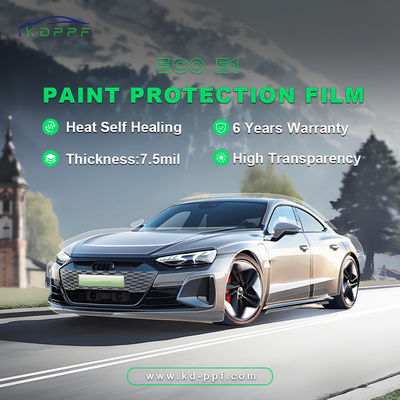 High Gloss 7.5 Mil Paint Protection Film PPF Self Healing Automotive ...